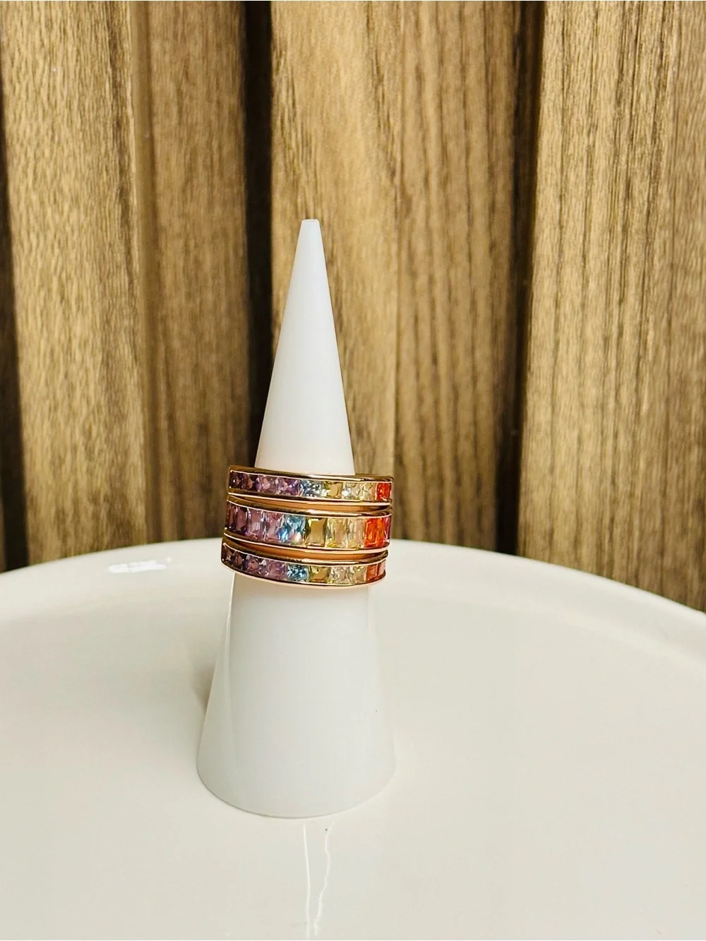 Bomb Party OG Ring size 6 “Show Yourself Compassion”Autism Awareness (3 rings)